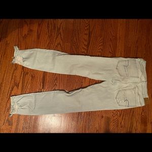 AE ripped skinny jeans.